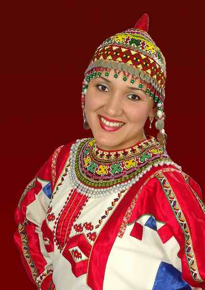 Чувашский национальный костюм: Тухья низовых чувашек